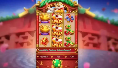 Jogo do Tigrinho, ou Fortune Tiger, � um jogo de ca�a-n�quel para celulares � Foto: BBC/Reprodu��o/Fortune Tiger
