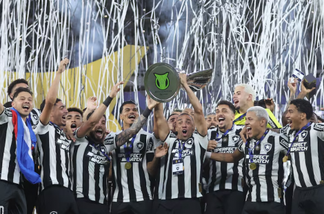 Botafogo se sagrou campeo do Brasileiro aps vencer o So Paulo. (Foto: Vtor Silva/Botafogo)