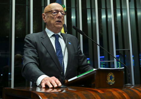 Senador Esperidi�o Amin ser� o relator do projeto no Senado. (Foto: Jefferson Rudy/Ag�ncia Senado)