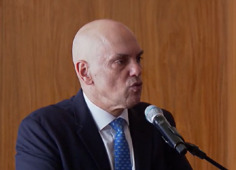 Alexandre de Moraes teria cometido violao  soberania americana, apotam Trump Media e Rumble. (Foto: Reproduo/Internet)