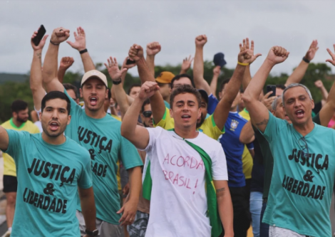 Caminhada convocada por Nikolas Ferreira. Foto: Reprodu��o / Instagram