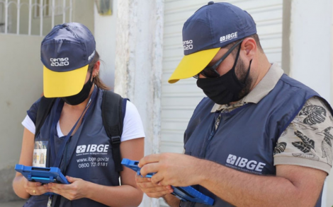 IBGE abrir� concurso com 9.580 vagas. (Foto: Divulga��o IBGE/Prefeitura de Alian�a-PE)