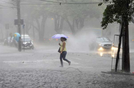 Inmet emite novo alerta de chuvas intensas para todo o estado da PB
