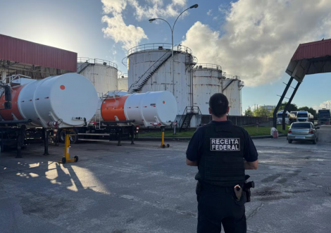 Investigao abrange todos os nveis da cadeia de combustveis. (Divulgao/Receita Federal)