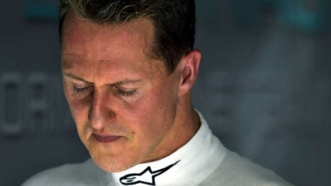 Schumacher durante o GP do Bahrein, em 2010. (Foto: SASCHA SCHUERMANN/AFP/Getty Images)