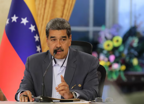 Nicols Maduro foi reeleito presidente da Venezuela em eleies contestadas. (Foto: Governo Bolivariano da Venezuela/Divulgao)